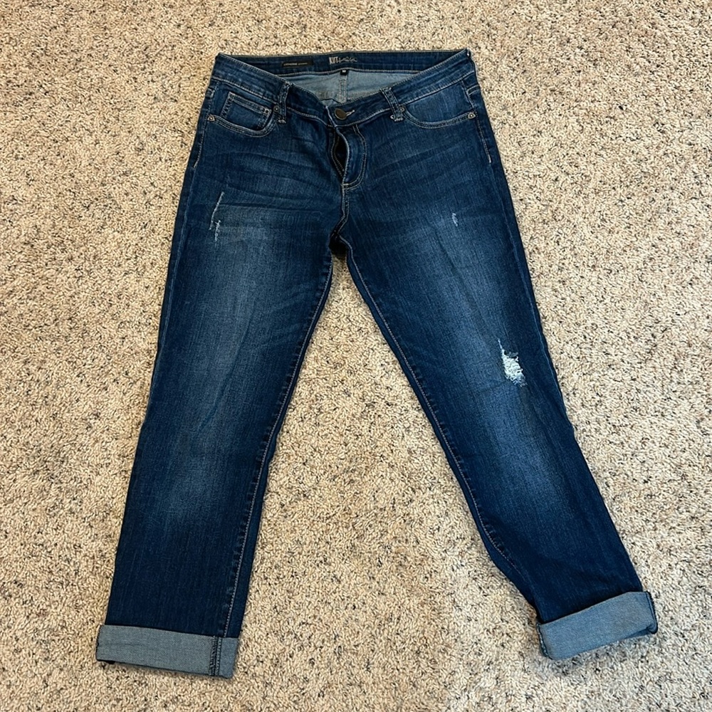 Kut from the Kloth Size 10 Distressed Jeans